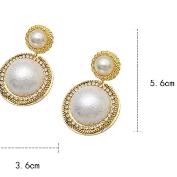 Luxury Big Earrings - Picture 2 of 5
